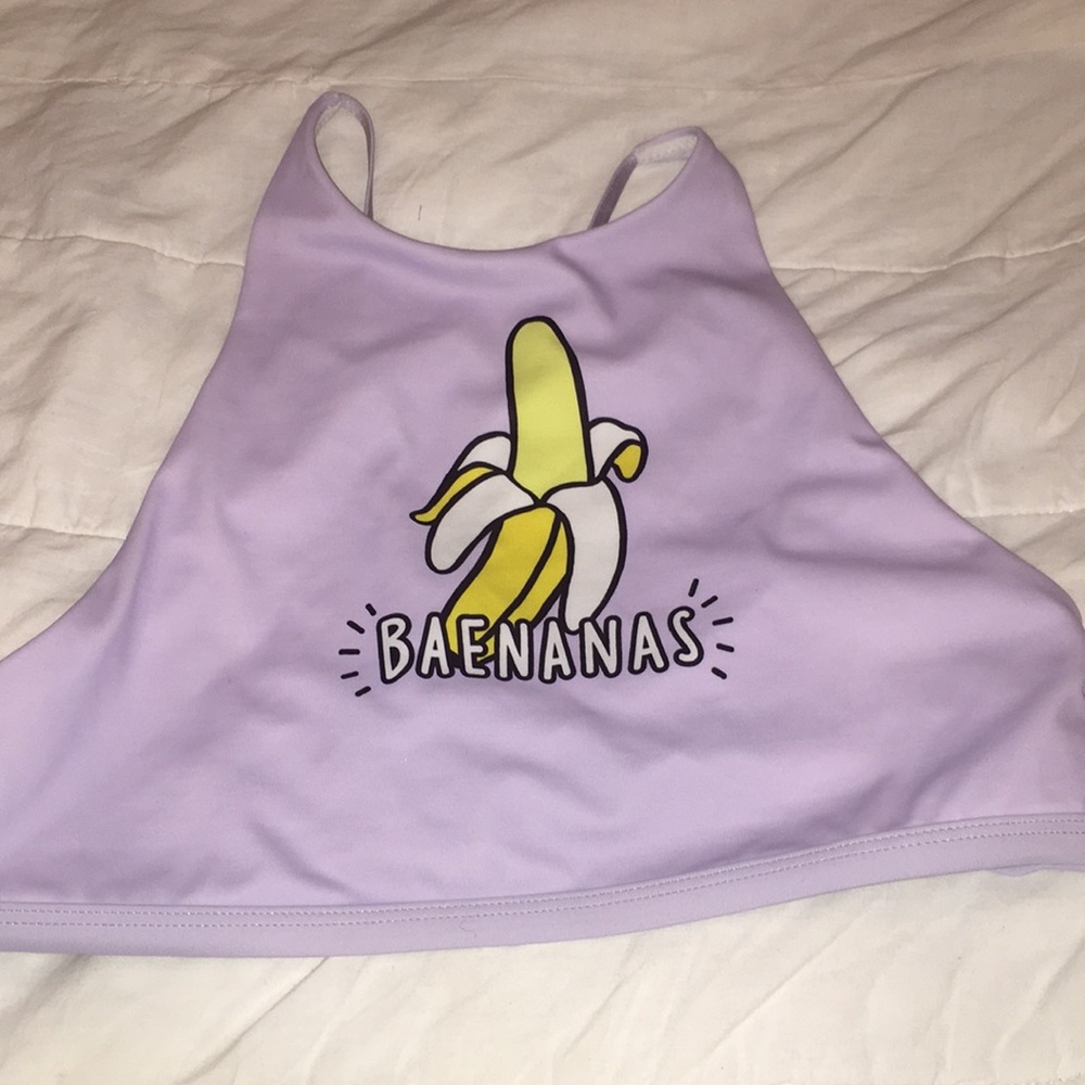 Light purple swimsuit “Baenanas” Forever 21